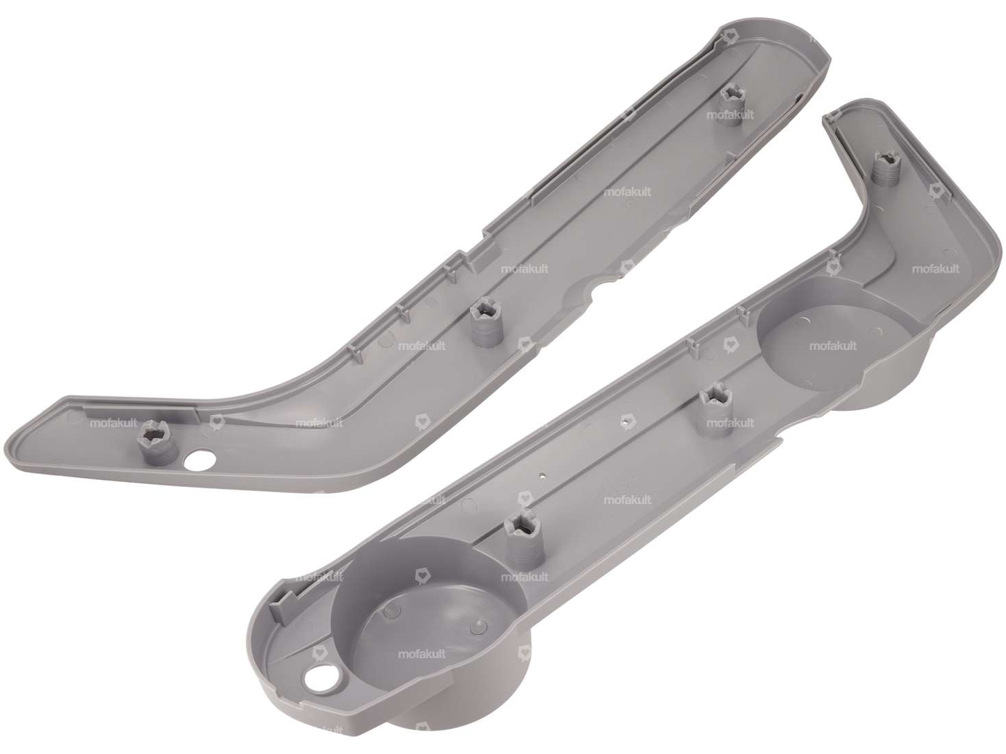 Set frame cover Vario gray (1A quality) | Piaggio Ciao P, SC Carousel Image 2