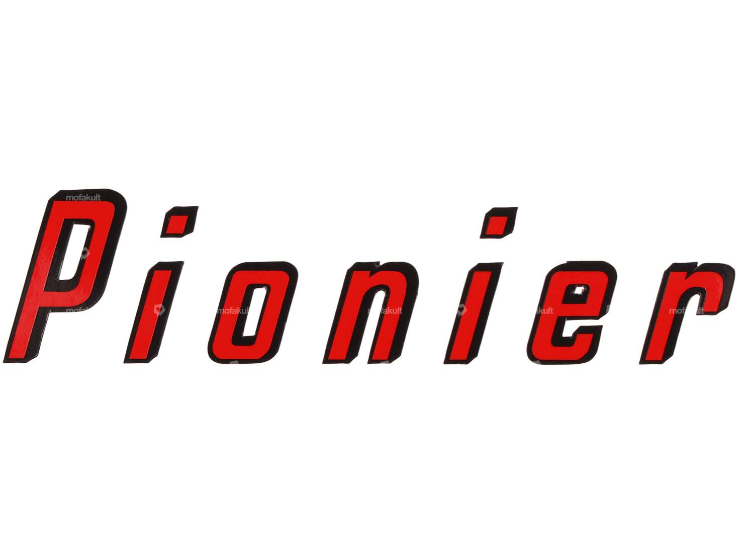 Tank & side protector sticker "Pionier" 104 x 25 foil plot Carousel Image 1