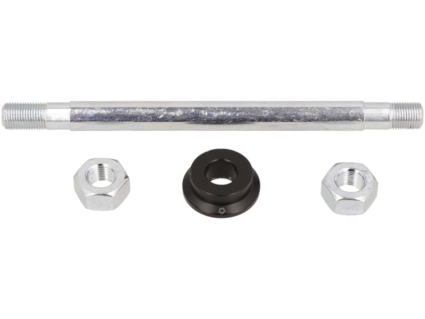 Wheel axle M11x1 x 165 rear galvanized | Tomos Quadro Carousel Image 1
