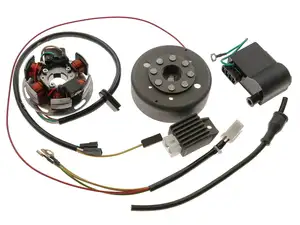 Kokusan racing ignition 6V with light Kokusan racing ignition 6V with light