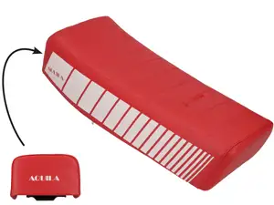 Aquila seat red / white NOS | Piaggio SI Aquila seat red / white NOS | Piaggio SI