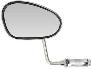 Bumm mirror oval left plug-in version chrome | Hercules Bumm mirror oval left plug-in version chrome | Hercules