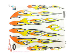 Sticker sheet Flame 20x24 Sticker sheet Flame 20x24