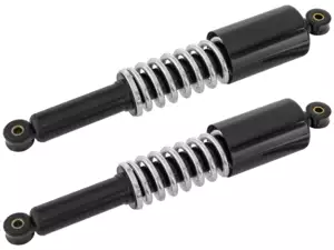 Shock absorber 35 cm black / chrome with cover cap Shock absorber 35 cm black / chrome with cover cap