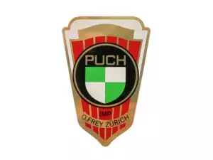 Sticker IMP O.Frey Zurich coat of arms Puch head tube Sticker IMP O.Frey Zurich coat of arms Puch head tube