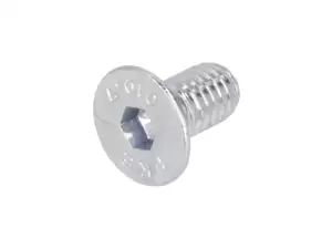 Screw M6x12 countersunk head hexagon socket, galvanized (10.9 strength) Screw M6x12 countersunk head hexagon socket, galvanized (10.9 strength)