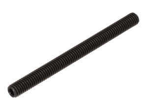 M6x70 hex socket set screw with tapered head, black M6x70 hex socket set screw with tapered head, black