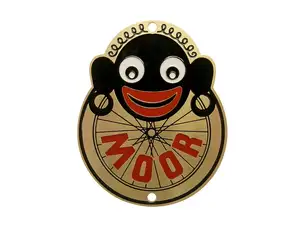 Moor brand sign (flat) Moor brand sign (flat)