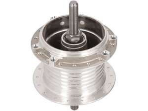 Rear wheel hub spoke 36 holes with axle (1A quality) | Puch Maxi, X30 NG-2AH Rear wheel hub spoke 36 holes with axle (1A quality) | Puch Maxi, X30 NG-2AH