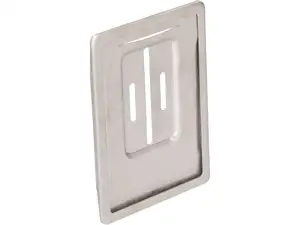 License plate holder (with frame) Inox (CH version) License plate holder (with frame) Inox (CH version)