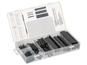 BGS shrink tubing assortment box 126 pcs. BGS shrink tubing assortment box 126 pcs.