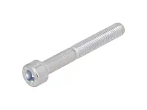Screw M5x40 cylinder head shank hexagon socket, galvanized Screw M5x40 cylinder head shank hexagon socket, galvanized