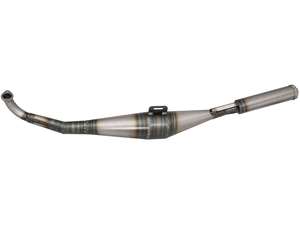 HOMOET Exhaust "P6 Special" 28 mm polished | Puch Maxi, X30 HOMOET Exhaust "P6 Special" 28 mm polished | Puch Maxi, X30