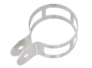 Exhaust clamp 60 mm slotted chrome Exhaust clamp 60 mm slotted chrome