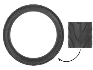 Michelin 80/90 x 17" Pilot Street Semi-Slick tires Michelin 80/90 x 17" Pilot Street Semi-Slick tires