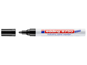 edding 8750 industrial paint marker 2 - 4 mm black edding 8750 industrial paint marker 2 - 4 mm black