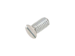 Screw M4x8 countersunk head small slot galvanized Screw M4x8 countersunk head small slot galvanized