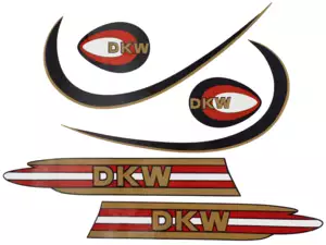 Adhesive set "DKW" frame & tank | DKW M50 / Victoria Adhesive set "DKW" frame & tank | DKW M50 / Victoria