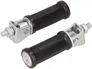 Denfeld footrests round hinged screwed M10 NOS Denfeld footrests round hinged screwed M10 NOS