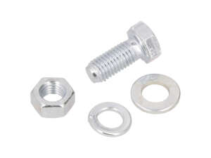 swiing® revival screw set exhaust fastening galvanized | Puch Maxi S, N, X30 NS, NL swiing® revival screw set exhaust fastening galvanized | Puch Maxi S, N, X30 NS, NL