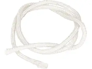 VITCAS sealing cord 6 mm glass fiber solid white (per meter) VITCAS sealing cord 6 mm glass fiber solid white (per meter)