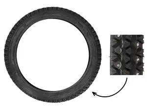 VeeRubber 2.50 x 17" tires VRM325 (V325) Spikes VeeRubber 2.50 x 17" tires VRM325 (V325) Spikes