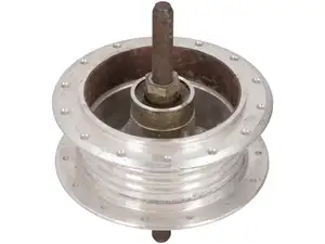 LELEU front wheel hub incl. bearing & axle NOS | Kreidler Flory MF2 LELEU front wheel hub incl. bearing & axle NOS | Kreidler Flory MF2