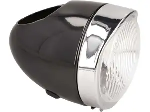 Egg lamp Ø 103 mm (central mounting) black / chrome Egg lamp Ø 103 mm (central mounting) black / chrome