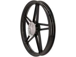 17" front wheel cast iron black with brake anchor plate 17" front wheel cast iron black with brake anchor plate