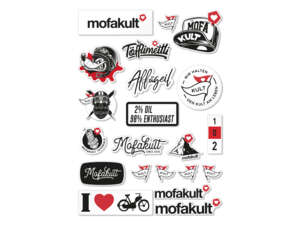 mk-Merch Sticker Sheet mofakult 30 x 21 cm (A4) mk-Merch Sticker Sheet mofakult 30 x 21 cm (A4)