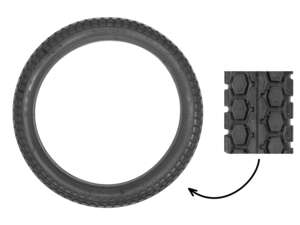 Continental 2.50 x 16" tires KKS Continental 2.50 x 16" tires KKS