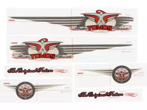 Tomos "The Original Future" sticker set Tomos "The Original Future" sticker set