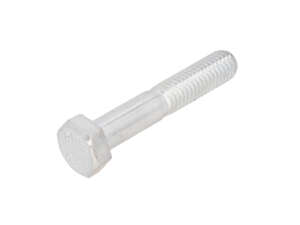 M8x45 hexagon head screw, galvanized shank M8x45 hexagon head screw, galvanized shank