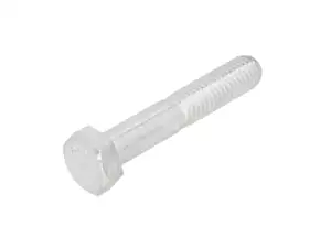 M8x45 hexagon head screw, galvanized shank M8x45 hexagon head screw, galvanized shank