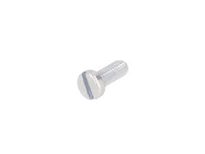 M4x10 Cylinder Head Slotted Screw, Zinc-Plated M4x10 Cylinder Head Slotted Screw, Zinc-Plated