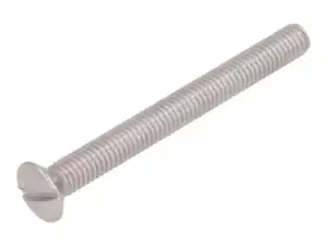 Screw M6x60 countersunk head slotted Inox Screw M6x60 countersunk head slotted Inox
