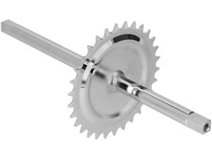 GPO pedal axle 30 teeth (square) | Pony / Cilo Cross Beta 521 (P8080) GPO pedal axle 30 teeth (square) | Pony / Cilo Cross Beta 521 (P8080)