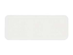 Sticker "OEL-BENZINGEMISCH 1:50" 63 x 25 white | Puch Sticker "OEL-BENZINGEMISCH 1:50" 63 x 25 white | Puch