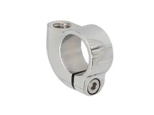 66HEROES mirror mount M10 aluminum chrome 66HEROES mirror mount M10 aluminum chrome