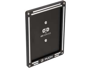 66HEROES Custom number frame "Puch" black (CH version) 66HEROES Custom number frame "Puch" black (CH version)