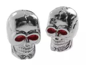 Valve caps skull chrome Valve caps skull chrome