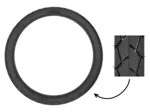 Mitas 2.00 x 17" MC11 semi-slick tires Mitas 2.00 x 17" MC11 semi-slick tires