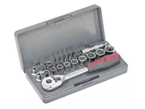 Kraftwerk 1/4" socket set 26 pcs. Kraftwerk 1/4" socket set 26 pcs.