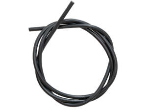 Cable sheath, Ø 5 / 2.5 mm, superflex, black, with metal inner sheath (sold by the meter) Cable sheath, Ø 5 / 2.5 mm, superflex, black, with metal inner sheath (sold by the meter)