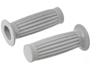 Grips grooved gray | Piaggio Ciao, Bravo, Boxer Grips grooved gray | Piaggio Ciao, Bravo, Boxer