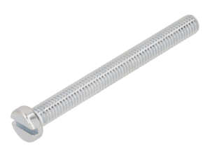 Screw M6x60 cylinder head slot galvanized Screw M6x60 cylinder head slot galvanized