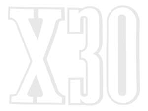 swiing® revival "X30" Sticker, 68 x 50 mm, white | Puch X30 Turbo swiing® revival "X30" Sticker, 68 x 50 mm, white | Puch X30 Turbo