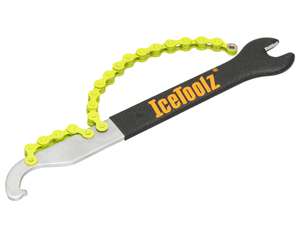 IceToolz Combination Tool “H410” 1/2" x 1/8" Chain Whip, Hook Wrench, Pedal Wrench IceToolz Combination Tool “H410” 1/2" x 1/8" Chain Whip, Hook Wrench, Pedal Wrench