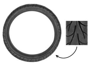Continental 2.75 x 17" Go tires Semi-Slick Continental 2.75 x 17" Go tires Semi-Slick