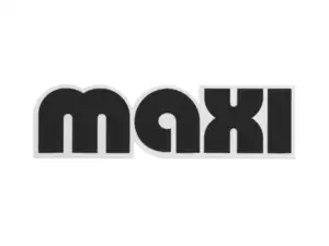 Sticker "maxi" 57x17 black | Puch Maxi L, S 2a (L2), S (Sport) Sticker "maxi" 57x17 black | Puch Maxi L, S 2a (L2), S (Sport)